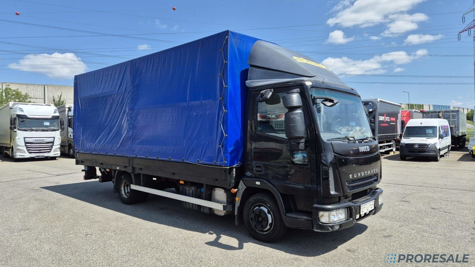IVECO EUROCARGO ML 75E18 - valník s plachtou + zvedací čelo 1 t - Kapellbil: bild 1 IVECO EUROCARGO ML 75E18 - valník s plachtou + zvedací čelo 1 t - Kapellbil: bild 1