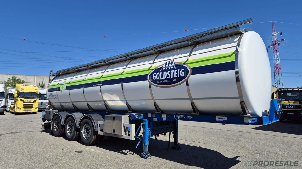 OSTATNÍ GRAPAR T3-G - Potravinářská cisterna 30 m3 - 4 komory - Tanktrailer: bild 1 OSTATNÍ GRAPAR T3-G - Potravinářská cisterna 30 m3 - 4 komory - Tanktrailer: bild 1