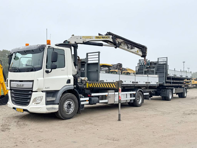 DAF CF400 + 17m Palfinger Crane / kran + Trailer - Kranbil: bild 1 DAF CF400 + 17m Palfinger Crane / kran + Trailer - Kranbil: bild 1