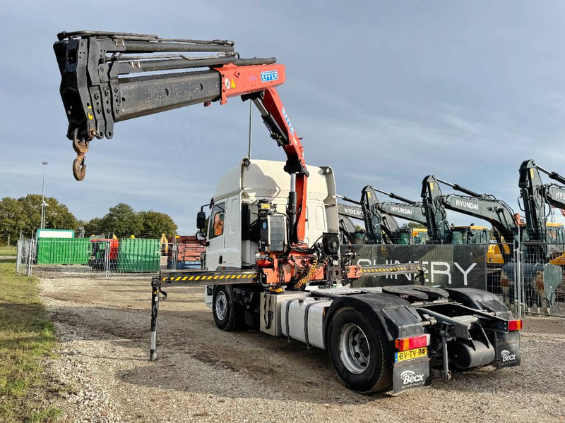 DAF 85.360 + Effer 165-11-48 - Automatic / kran Crane - Dragbil: bild 3 DAF 85.360 + Effer 165-11-48 - Automatic / kran Crane - Dragbil: bild 3