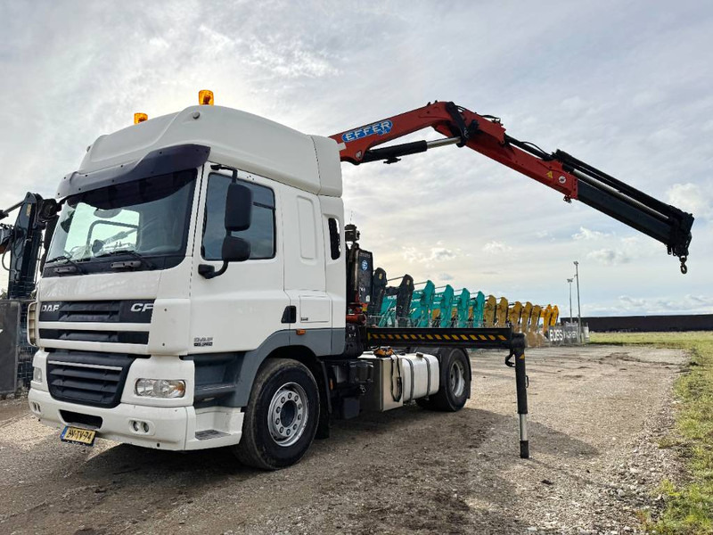 DAF 85.360 + Effer 165-11-48 - Automatic / kran Crane - Dragbil: bild 1 DAF 85.360 + Effer 165-11-48 - Automatic / kran Crane - Dragbil: bild 1