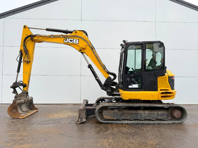 JCB 86C-1 - Hammer Lines / Quick Coupler - Minigrävmaskin: bild 1 JCB 86C-1 - Hammer Lines / Quick Coupler - Minigrävmaskin: bild 1