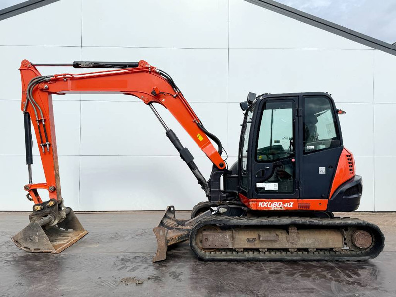 Kubota KX080-4A - Hammer Lines / Quick Coupler - Minigrävmaskin: bild 1 Kubota KX080-4A - Hammer Lines / Quick Coupler - Minigrävmaskin: bild 1
