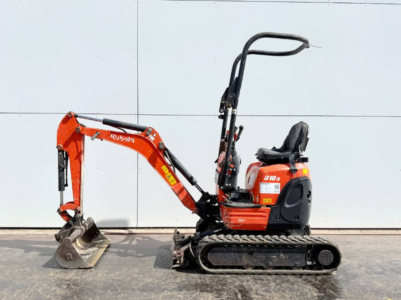 Kubota U10-3 - Hydr. Undercarriage / Hammer Lines - Minigrävmaskin: bild 1 Kubota U10-3 - Hydr. Undercarriage / Hammer Lines - Minigrävmaskin: bild 1