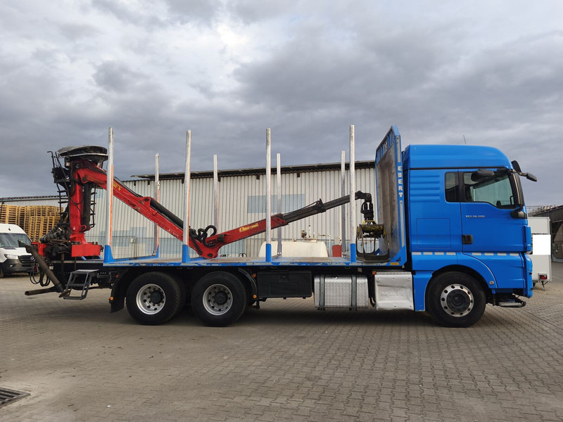 MAN TGX 26.500 Holz-LKW Euro6 6x4 Holztransporter m Palfinger (16) - Timmerbil, Kranbil: bild 4 MAN TGX 26.500 Holz-LKW Euro6 6x4 Holztransporter m Palfinger (16) - Timmerbil, Kranbil: bild 4