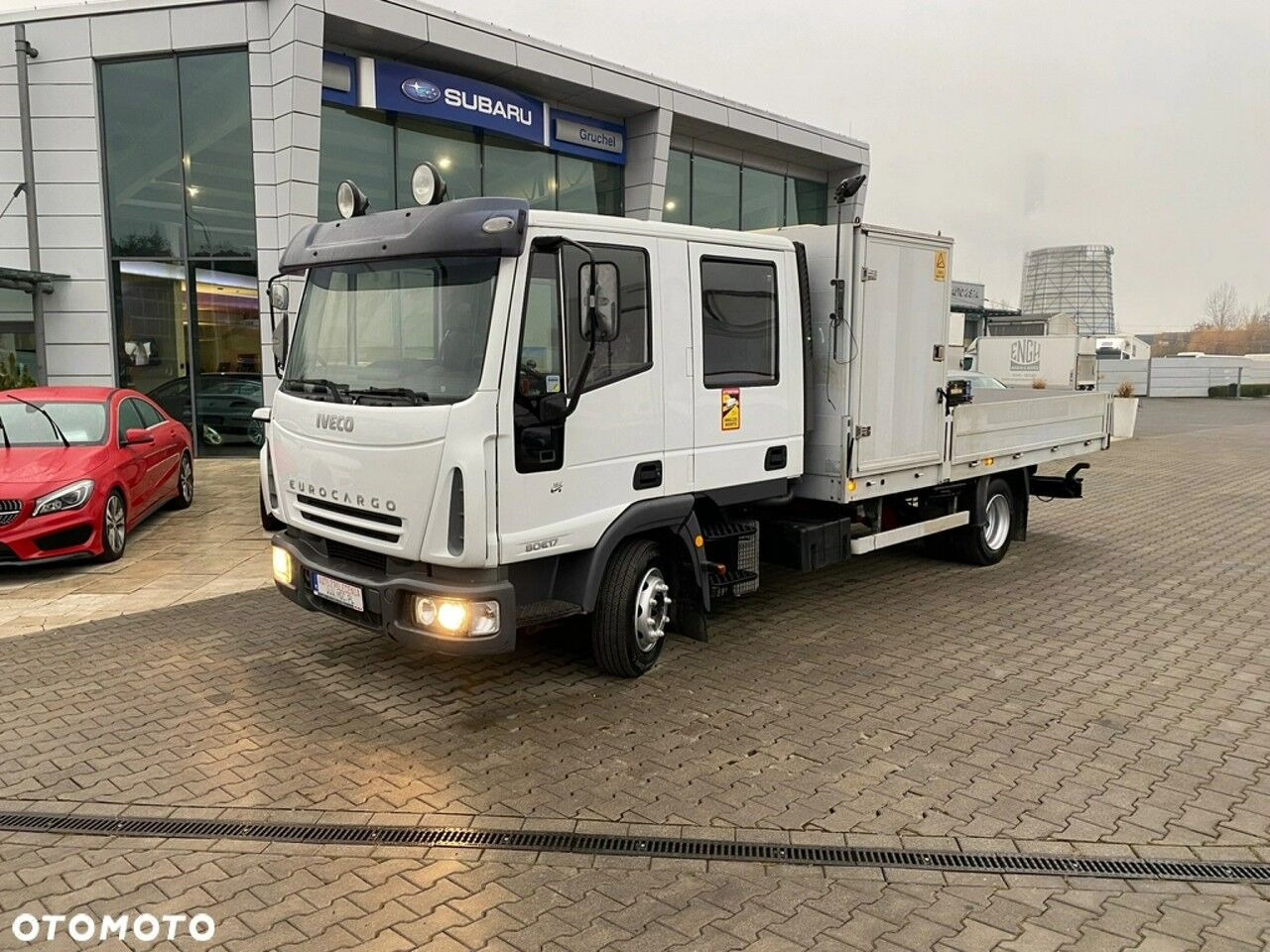 IVECO Eurocargo ML80E17 / HDS HMF / 1 Owner / Doka - Flakbil, Kranbil: bild 4 IVECO Eurocargo ML80E17 / HDS HMF / 1 Owner / Doka - Flakbil, Kranbil: bild 4