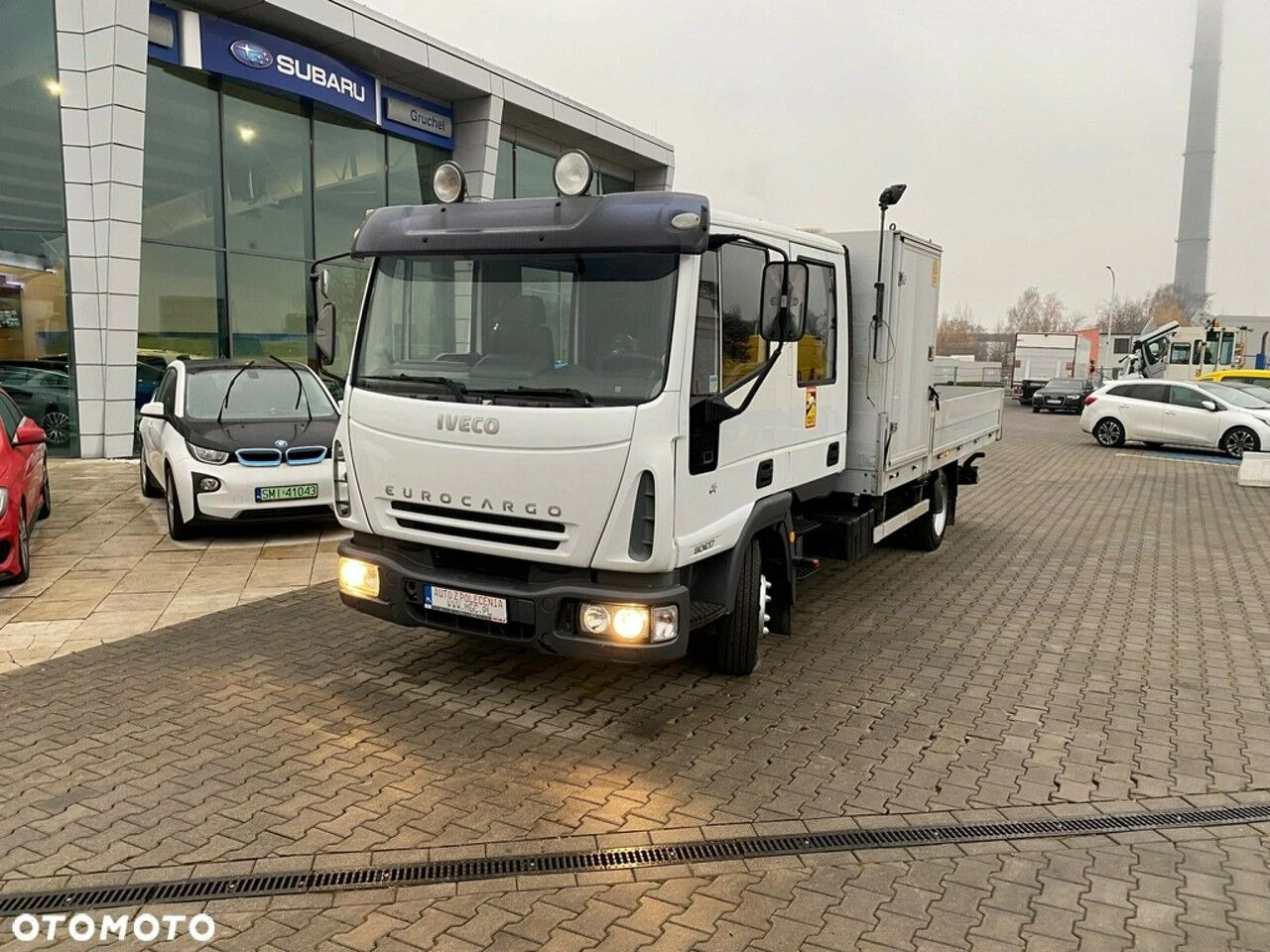 Iveco Eurocargo ML80E17 - Flakbil, Kranbil: bild 3 Iveco Eurocargo ML80E17 - Flakbil, Kranbil: bild 3
