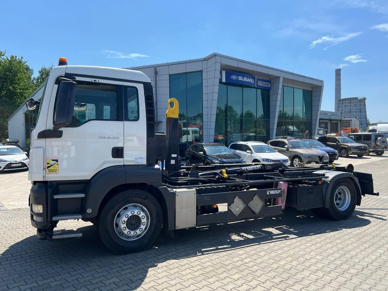 MAN TGS 18.320 NO Rust / Multilift Joab / BIG Wheelbase - Containerbil/ Växelflak lastbil: bild 2 MAN TGS 18.320 NO Rust / Multilift Joab / BIG Wheelbase - Containerbil/ Växelflak lastbil: bild 2