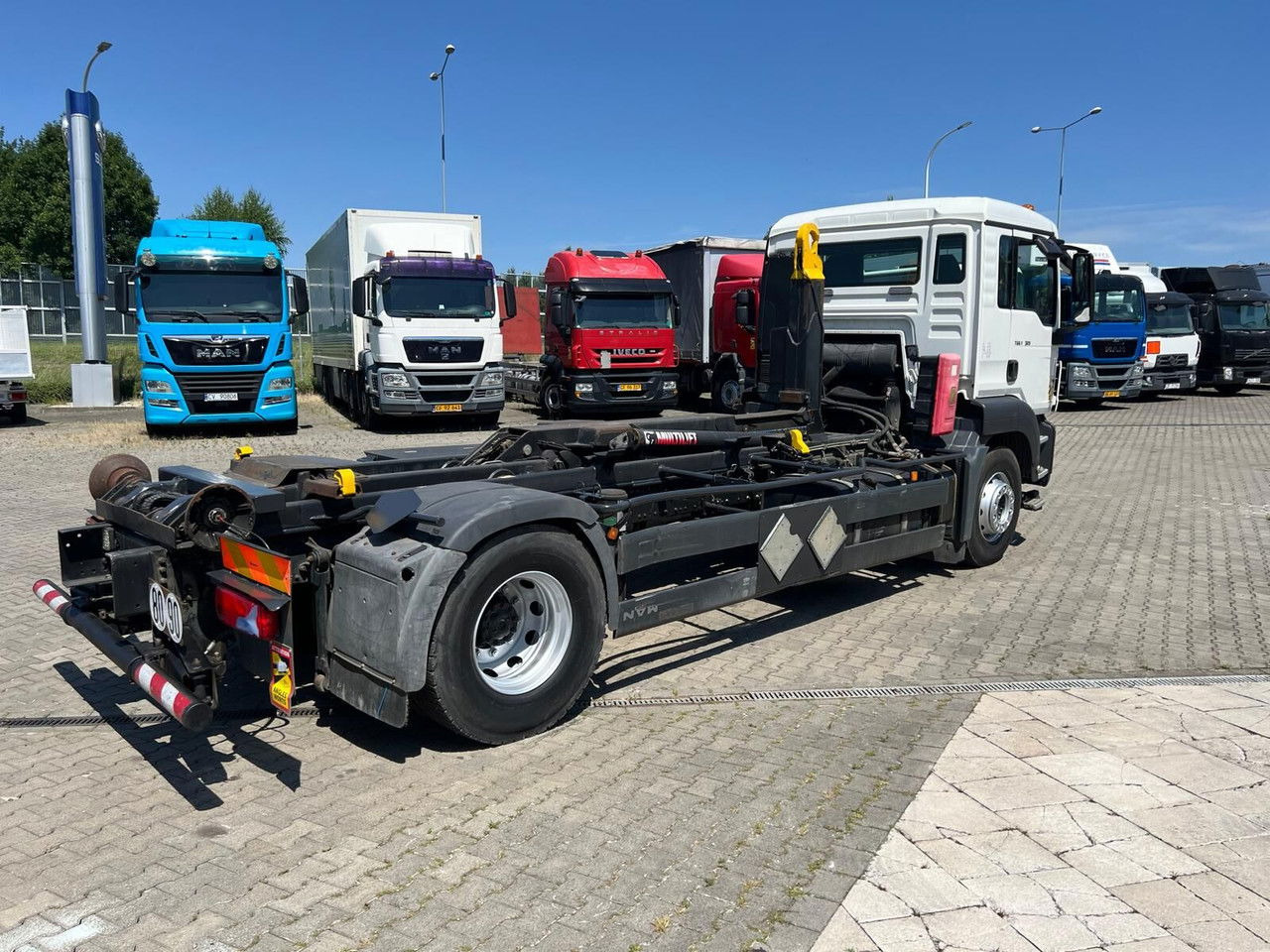 MAN TGS 18.320 NO Rust / Multilift Joab / BIG Wheelbase - Containerbil/ Växelflak lastbil: bild 5 MAN TGS 18.320 NO Rust / Multilift Joab / BIG Wheelbase - Containerbil/ Växelflak lastbil: bild 5