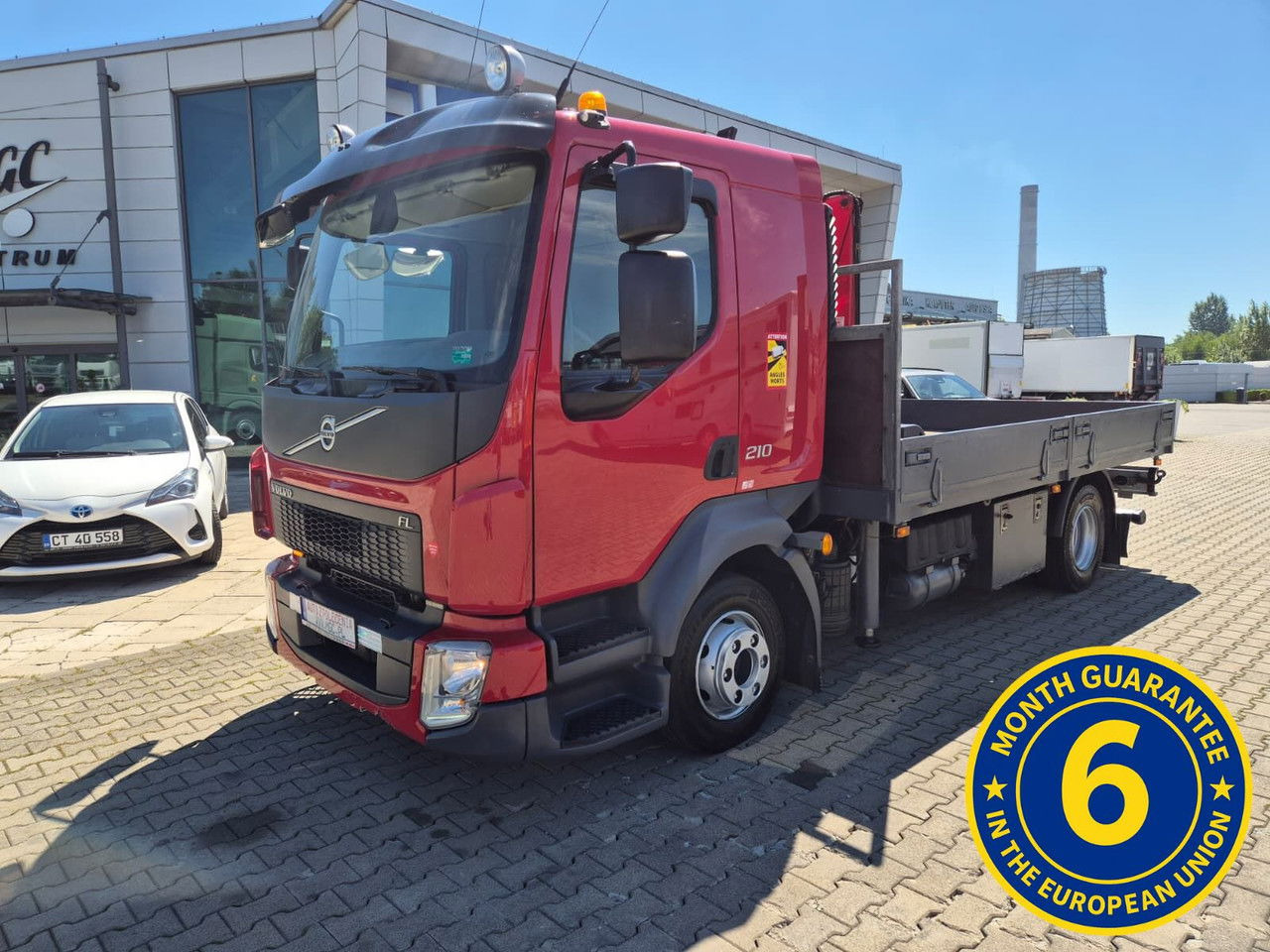 Volvo FL 210 1 Owner / LOW KM / Fassi - Flakbil, Kranbil: bild 1 Volvo FL 210 1 Owner / LOW KM / Fassi - Flakbil, Kranbil: bild 1