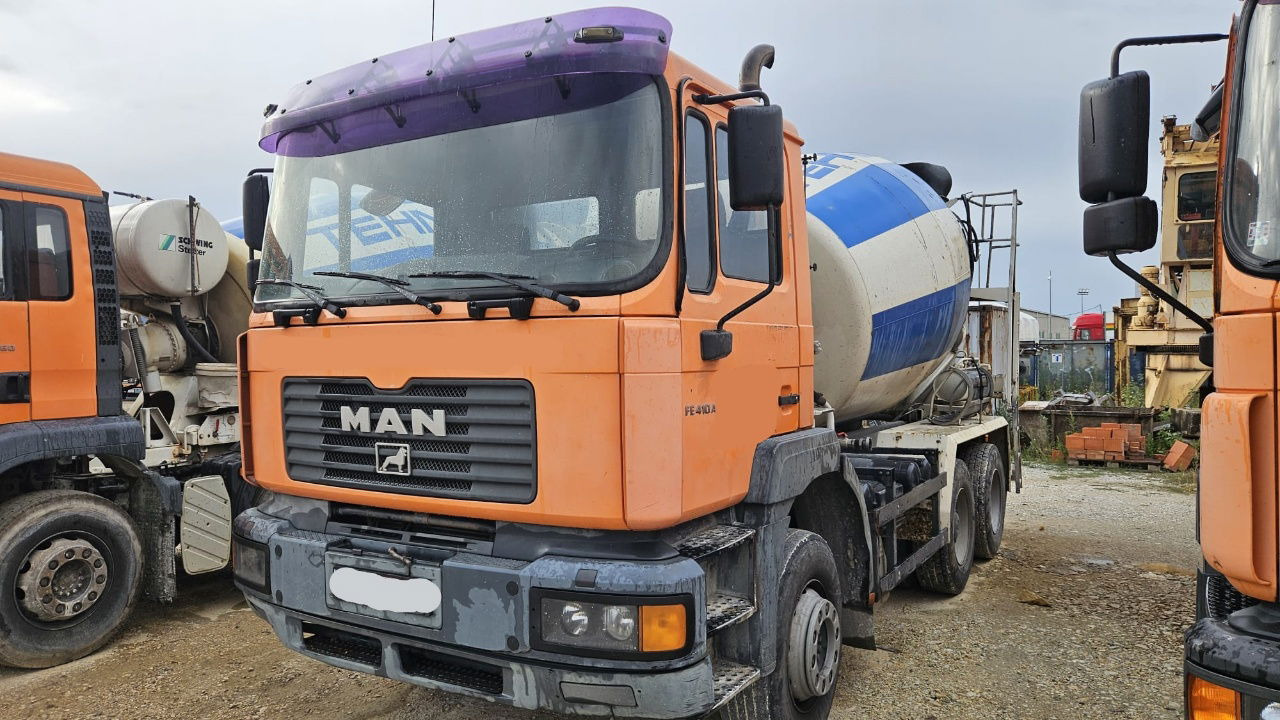 MAN FE 410A 6x4 mixer - 7m3 - euro 3 - Betongbil: bild 1 MAN FE 410A 6x4 mixer - 7m3 - euro 3 - Betongbil: bild 1