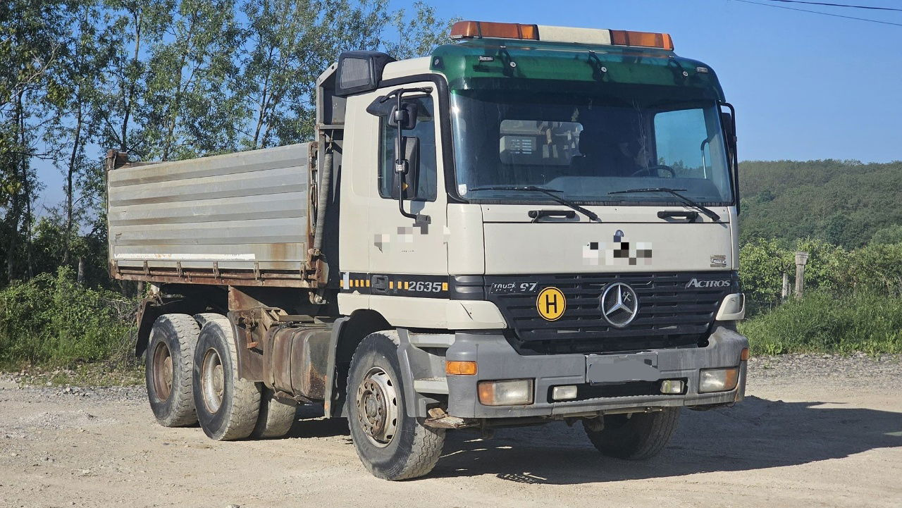 Mercedes-Benz Actros 2635 K 6X4 3 sided tipper - Tippbil lastbil: bild 1 Mercedes-Benz Actros 2635 K 6X4 3 sided tipper - Tippbil lastbil: bild 1