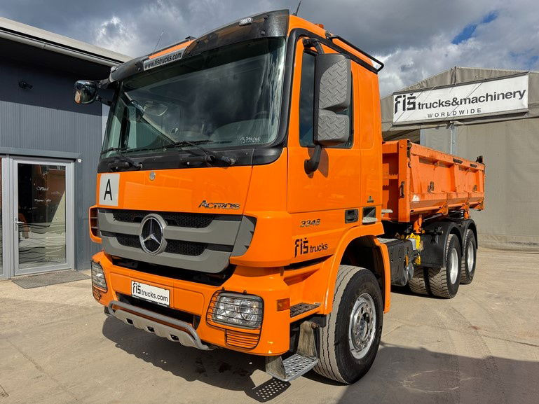 Mercedes-Benz Actros 3346 K 6x4 bordmatic - 3 pedals - Tippbil lastbil: bild 1 Mercedes-Benz Actros 3346 K 6x4 bordmatic - 3 pedals - Tippbil lastbil: bild 1