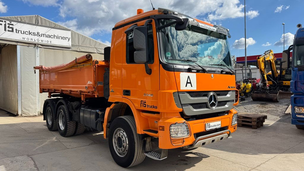 Mercedes-Benz Actros 3346 K 6x4 bordmatic - 3 pedals - Tippbil lastbil: bild 3 Mercedes-Benz Actros 3346 K 6x4 bordmatic - 3 pedals - Tippbil lastbil: bild 3