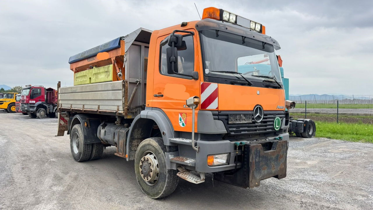 Mercedes-Benz Atego 1828 AK 4X4 meiller tipper - snow plow - salt spreader - Tippbil lastbil: bild 3 Mercedes-Benz Atego 1828 AK 4X4 meiller tipper - snow plow - salt spreader - Tippbil lastbil: bild 3