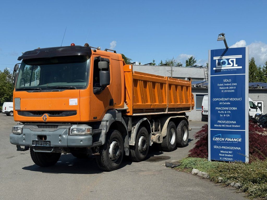 Renault Kerax 420 S3 8x4 EURO 3 - Tippbil lastbil: bild 2 Renault Kerax 420 S3 8x4 EURO 3 - Tippbil lastbil: bild 2