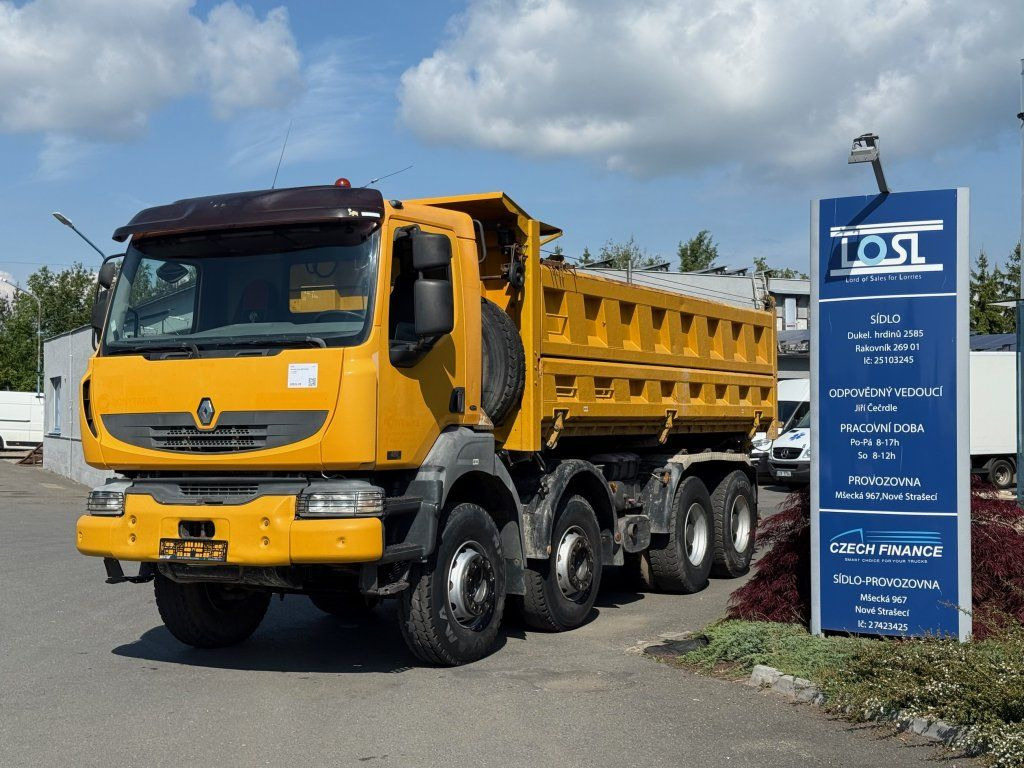 Renault Kerax 420 S3 8x4 EURO 3 - Tippbil lastbil: bild 2 Renault Kerax 420 S3 8x4 EURO 3 - Tippbil lastbil: bild 2