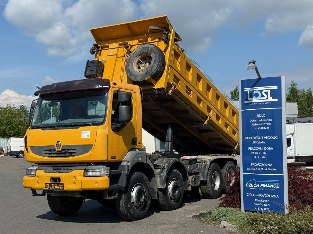 Renault Kerax 420 S3 8x4 EURO 3 - Tippbil lastbil: bild 1 Renault Kerax 420 S3 8x4 EURO 3 - Tippbil lastbil: bild 1