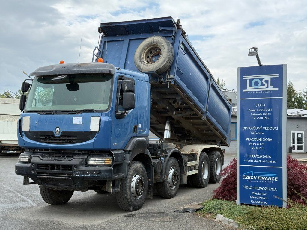 Renault Kerax 450 S3 8x4 EURO 4 - Tippbil lastbil: bild 1 Renault Kerax 450 S3 8x4 EURO 4 - Tippbil lastbil: bild 1