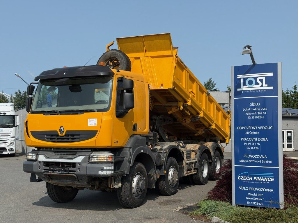 Renault Kerax 460 8x6 EURO 5 - Tippbil lastbil: bild 1 Renault Kerax 460 8x6 EURO 5 - Tippbil lastbil: bild 1