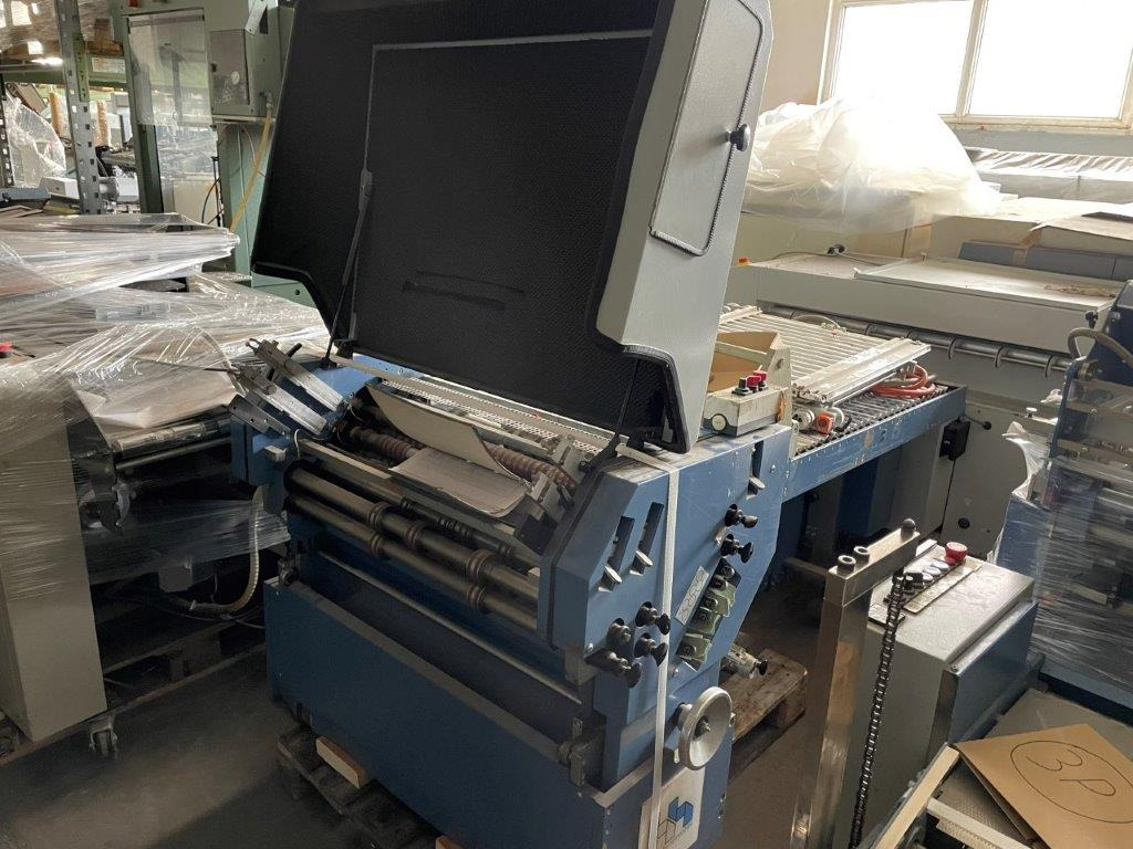 2nd mobile and height adjustable four - buckle plate folder Herzog & Heymann H&H M7.35-4 - Vikmaskin: bild 2 2nd mobile and height adjustable four - buckle plate folder Herzog & Heymann H&H M7.35-4 - Vikmaskin: bild 2