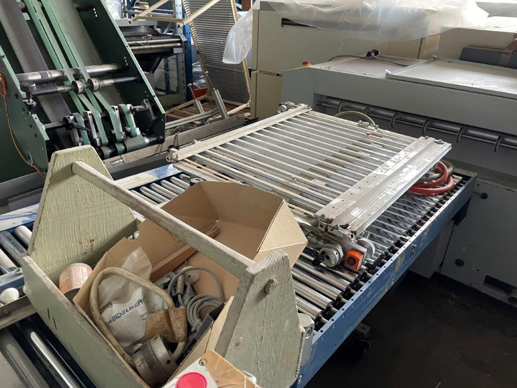 2nd mobile and height adjustable four - buckle plate folder Herzog & Heymann H&H M7.35-4 - Vikmaskin: bild 5 2nd mobile and height adjustable four - buckle plate folder Herzog & Heymann H&H M7.35-4 - Vikmaskin: bild 5