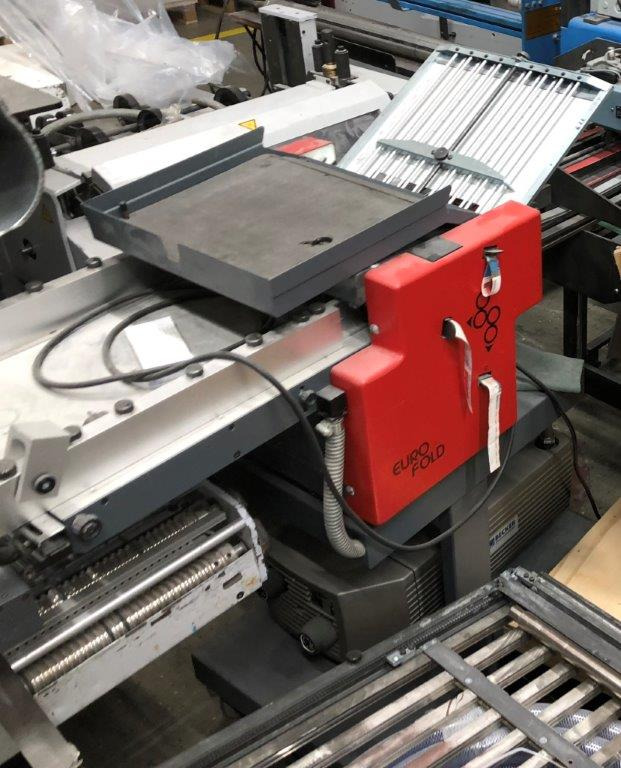 Eurofold 245-235 2x2 buckle plate folding machine with long motorized delivery - Vikmaskin: bild 2 Eurofold 245-235 2x2 buckle plate folding machine with long motorized delivery - Vikmaskin: bild 2