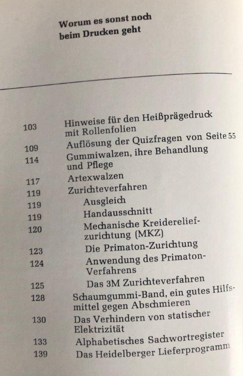 Heidelberg OHT Manual "Winke für den Maschinenmeister" (Hints for the Machine Operator) - Bindningsmaskin: bild 3 Heidelberg OHT Manual "Winke für den Maschinenmeister" (Hints for the Machine Operator) - Bindningsmaskin: bild 3