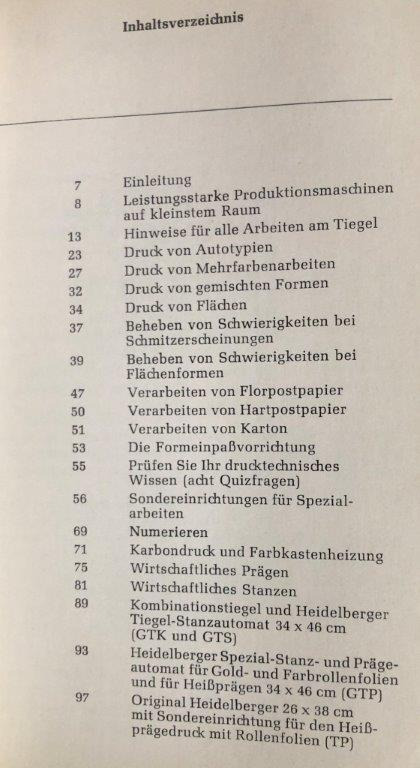 Heidelberg OHT Manual "Winke für den Maschinenmeister" (Hints for the Machine Operator) - Bindningsmaskin: bild 2 Heidelberg OHT Manual "Winke für den Maschinenmeister" (Hints for the Machine Operator) - Bindningsmaskin: bild 2