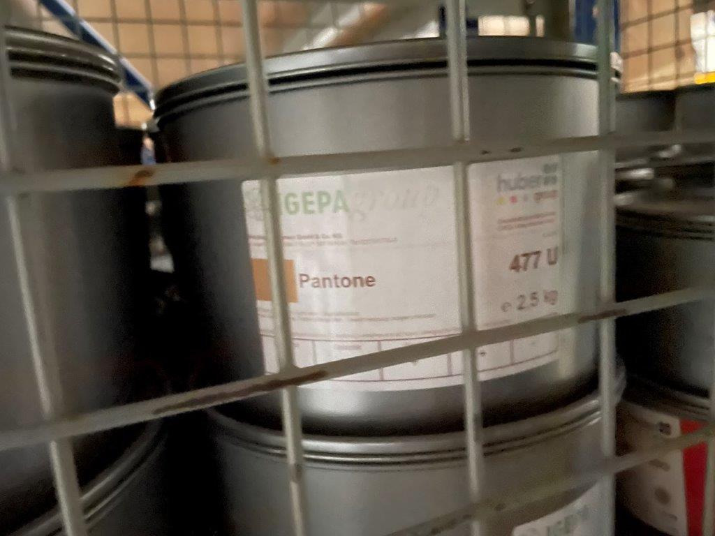 Offset Printing Ink Stock Printing Ink Remnants Special Colors Original Packed - Offsetpress: bild 3 Offset Printing Ink Stock Printing Ink Remnants Special Colors Original Packed - Offsetpress: bild 3