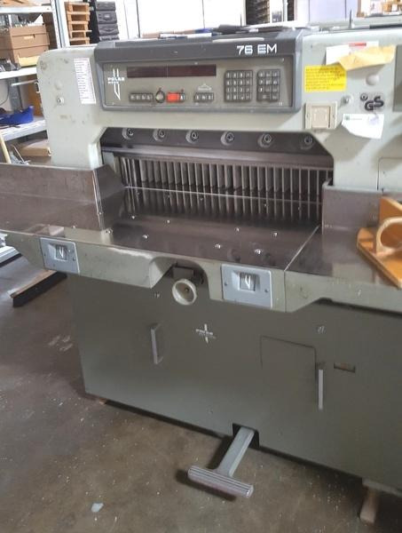 Polar Mohr 76 EM high-speed cutter - Pappersskärmaskin: bild 1 Polar Mohr 76 EM high-speed cutter - Pappersskärmaskin: bild 1
