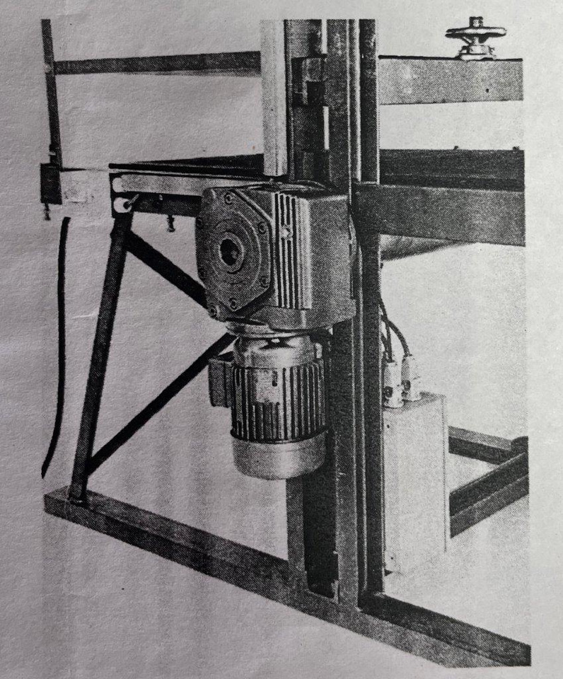 Rarity motor driven lithography press Peter van Ginkel model L-90 motor - Tryckmaskin: bild 2 Rarity motor driven lithography press Peter van Ginkel model L-90 motor - Tryckmaskin: bild 2
