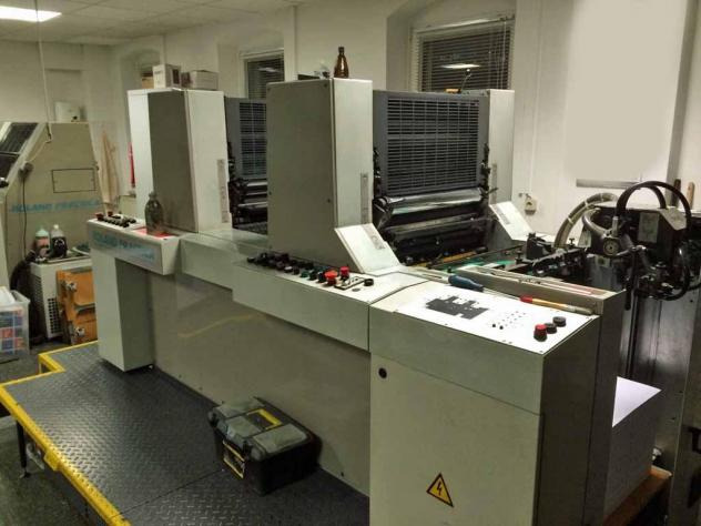 Roland Practica PRZ 00 two-color offset press - Offsetpress: bild 2 Roland Practica PRZ 00 two-color offset press - Offsetpress: bild 2