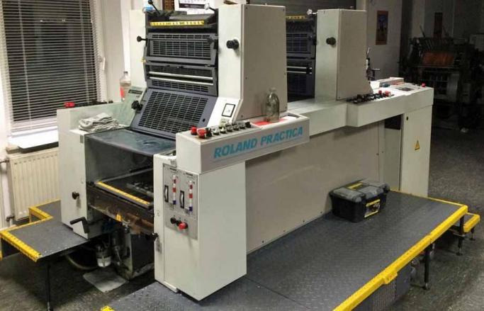 Roland Practica PRZ 00 two-color offset press - Offsetpress: bild 1 Roland Practica PRZ 00 two-color offset press - Offsetpress: bild 1