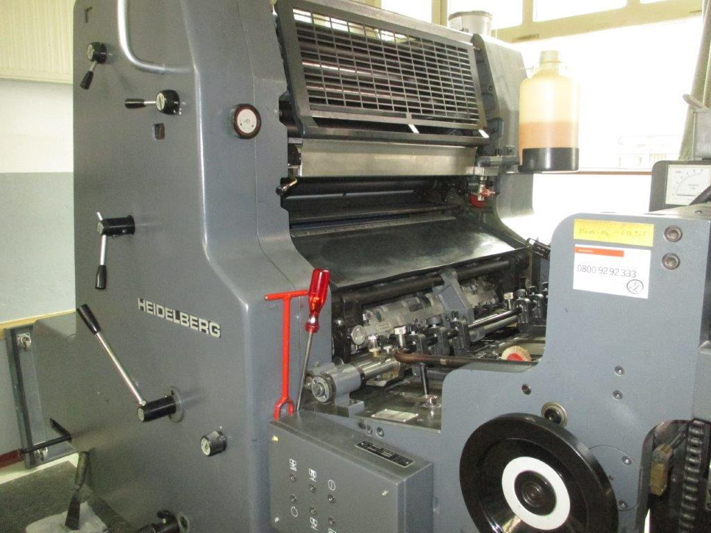 Single Color Heidelberg MO-S - Offsetpress: bild 2 Single Color Heidelberg MO-S - Offsetpress: bild 2
