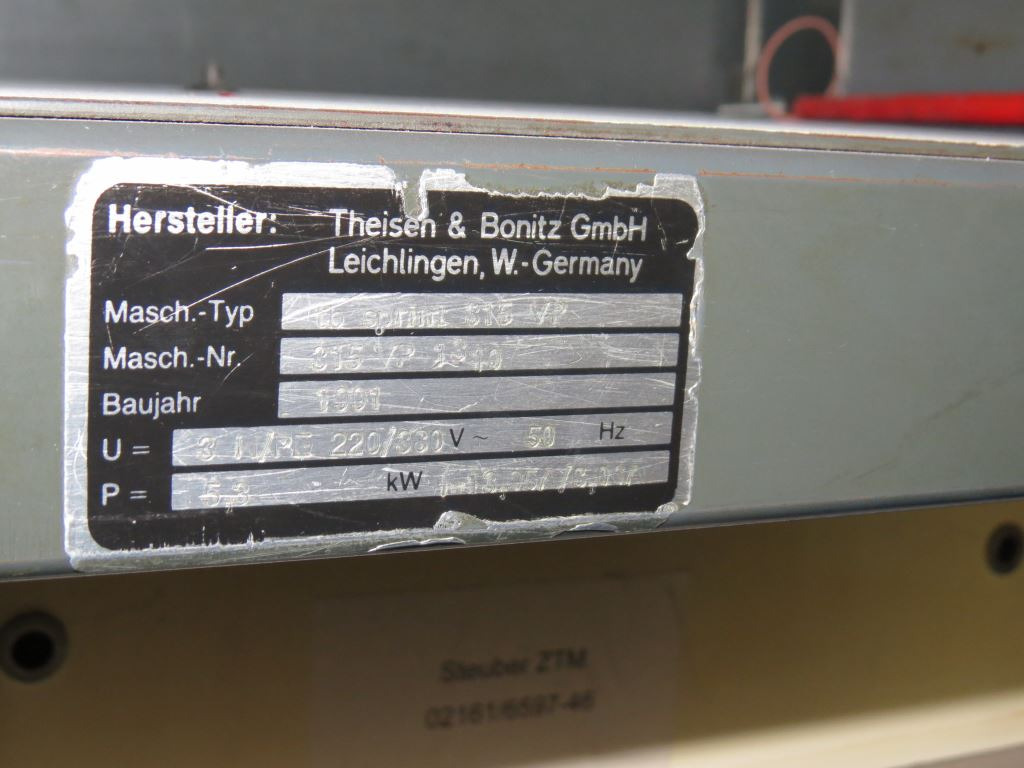 Theisen & Bonitz TB Sprint 315 VP gathering machine - Tryckmaskin: bild 3 Theisen & Bonitz TB Sprint 315 VP gathering machine - Tryckmaskin: bild 3