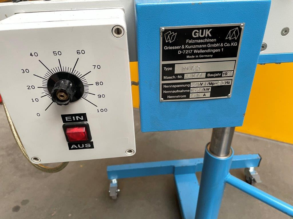Mobile, continuously height-adjustable and rotatable roller table GUK RT-35 - Vikmaskin: bild 2 Mobile, continuously height-adjustable and rotatable roller table GUK RT-35 - Vikmaskin: bild 2