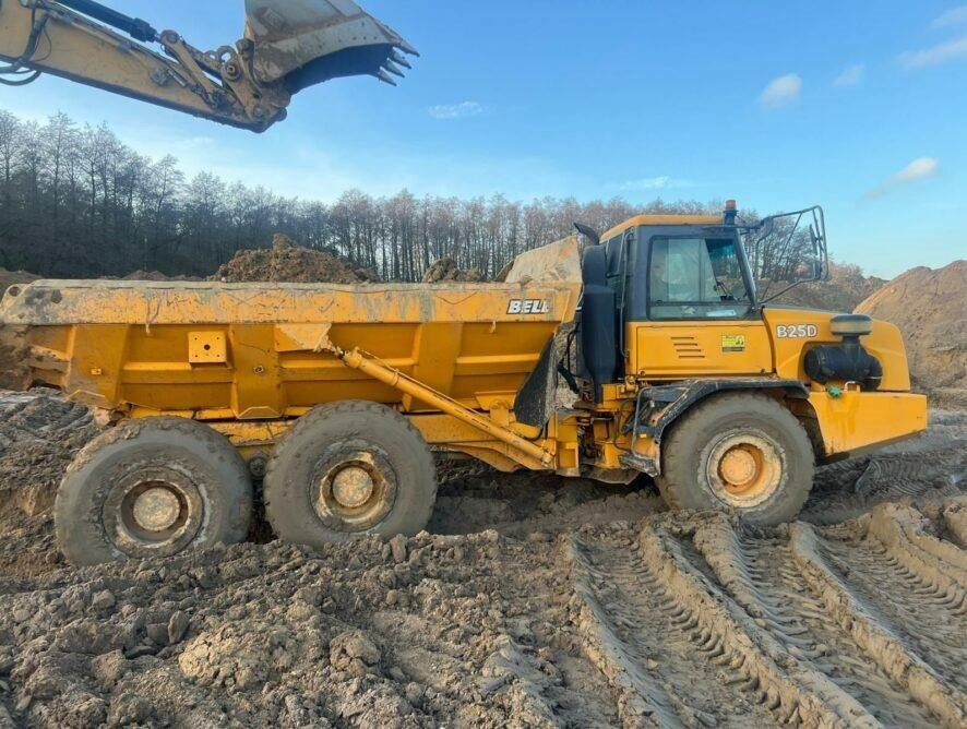 Bell B25D - Ramstyrd dumper: bild 1 Bell B25D - Ramstyrd dumper: bild 1