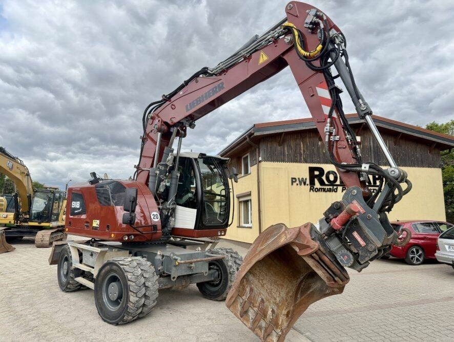 Liebherr A918 Compact - Grävmaskin på däck: bild 2 Liebherr A918 Compact - Grävmaskin på däck: bild 2