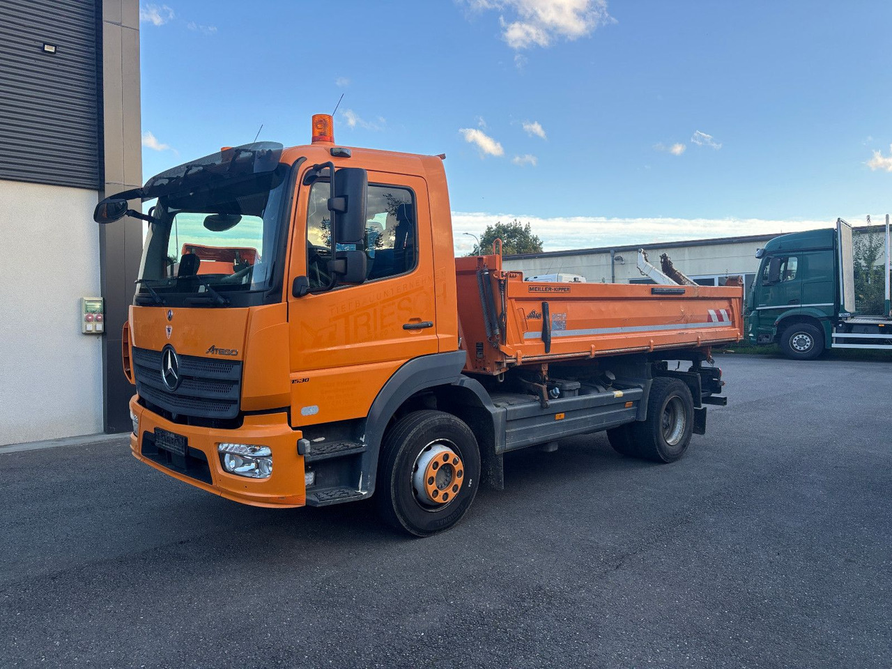 Mercedes-Benz Atego 1530 Blatt/Klima/Kamera - Tippbil lastbil: bild 4 Mercedes-Benz Atego 1530 Blatt/Klima/Kamera - Tippbil lastbil: bild 4