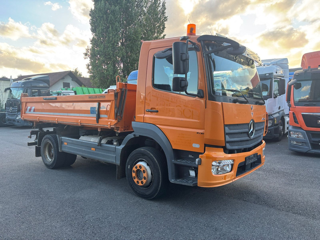Mercedes-Benz Atego 1530 Blatt/Klima/Kamera - Tippbil lastbil: bild 5 Mercedes-Benz Atego 1530 Blatt/Klima/Kamera - Tippbil lastbil: bild 5