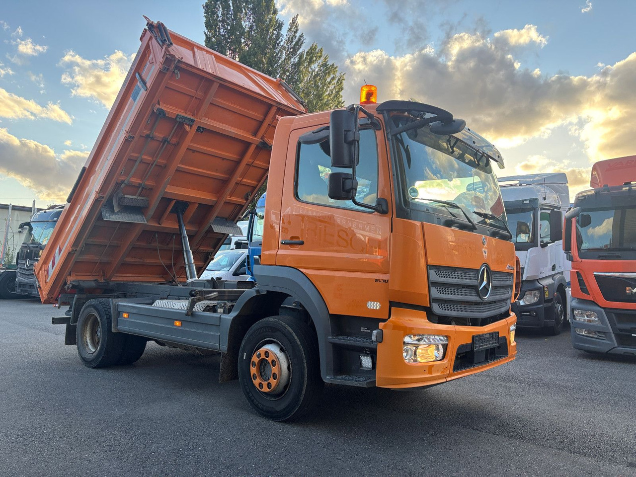 Mercedes-Benz Atego 1530 Blatt/Klima/Kamera - Tippbil lastbil: bild 1 Mercedes-Benz Atego 1530 Blatt/Klima/Kamera - Tippbil lastbil: bild 1