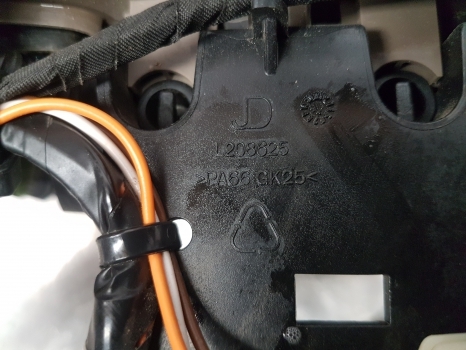 Hytt och interiör John Deere 6115m, 6m Series, Rockshaft Panel Control Assy Re260695, Al110119: bild 8