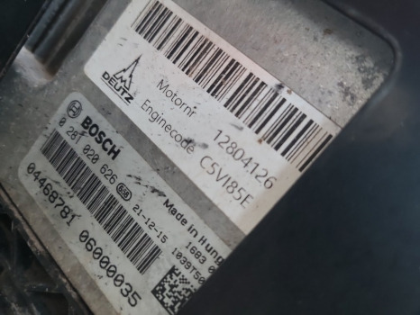 Manitou Mlt 630-115 Engine Control Ecu 04468481, 06000035, 0281020626, C5vi85e - Kontrollenhet: bild 3 Manitou Mlt 630-115 Engine Control Ecu 04468481, 06000035, 0281020626, C5vi85e - Kontrollenhet: bild 3