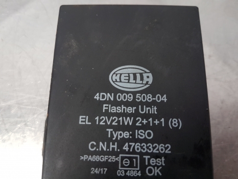 New Holland T5.95, T4, T5, T7000, T8, T9 Flasher Unit 47633262, 87577636 - Elektriskt system för Lantbruksmaskiner: bild 4 New Holland T5.95, T4, T5, T7000, T8, T9 Flasher Unit 47633262, 87577636 - Elektriskt system för Lantbruksmaskiner: bild 4