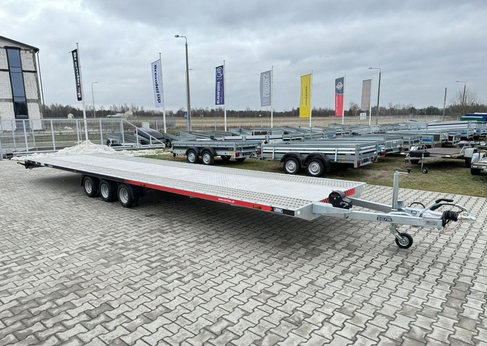 Lorries PL35-8521 laweta na dwa auta 3500kg wypełnienie podłogi ALU 3 osie - Biltransportsläp: bild 3 Lorries PL35-8521 laweta na dwa auta 3500kg wypełnienie podłogi ALU 3 osie - Biltransportsläp: bild 3