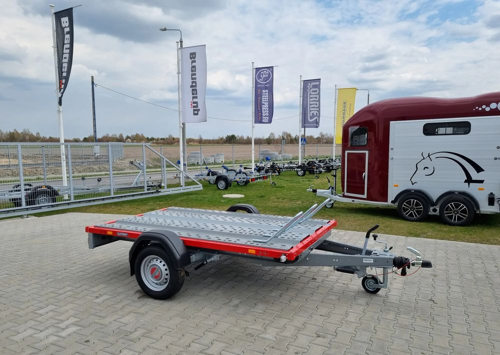 STEMA Stema STM 02 10-25-15.1 red | 251x153 cm 3 motocykle | DMC 1000kg - MC-släp: bild 1 STEMA Stema STM 02 10-25-15.1 red | 251x153 cm 3 motocykle | DMC 1000kg - MC-släp: bild 1