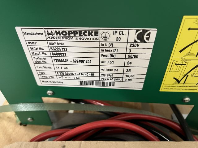 Hoppecke 8488827 | Trak Basic 24V25A sn. 53225727 Year 2011 80A Rema battery con Trak Basic 24V25A sn. 53225727 Year 2011 80A Rema battery connector - Batteri för Materialhanteringsutrustning: bild 2 Hoppecke 8488827 | Trak Basic 24V25A sn. 53225727 Year 2011 80A Rema battery con Trak Basic 24V25A sn. 53225727 Year 2011 80A Rema battery connector - Batteri för Materialhanteringsutrustning: bild 2