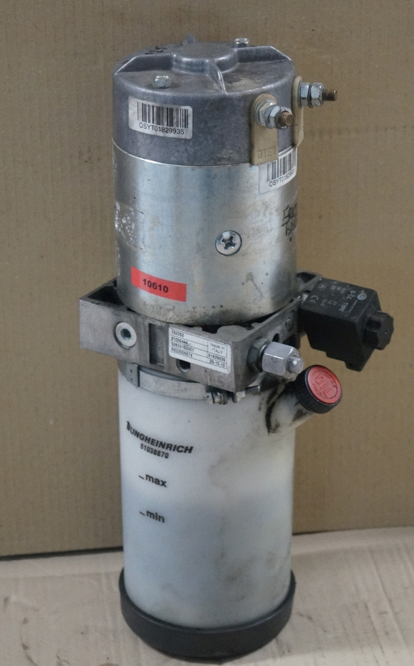 Jungheinrich 51006444 | Lifting motor with tank 24V 2,2KW 120A 2600 min-1 ISKRA Lifting motor with tank 24V 2,2KW 120A 2600 min-1 ISKRA code R932005574 for ERE225 year 2010 - Hydraulpump för Materialhanteringsutrustning: bild 1 Jungheinrich 51006444 | Lifting motor with tank 24V 2,2KW 120A 2600 min-1 ISKRA Lifting motor with tank 24V 2,2KW 120A 2600 min-1 ISKRA code R932005574 for ERE225 year 2010 - Hydraulpump för Materialhanteringsutrustning: bild 1