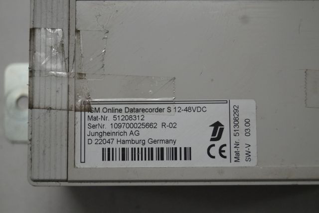 Jungheinrich 51208312 | ISM online data recorder S 12-48 VDC 51308292 Sw. 03.00 - Elektriskt system för Materialhanteringsutrustning: bild 3 Jungheinrich 51208312 | ISM online data recorder S 12-48 VDC 51308292 Sw. 03.00 - Elektriskt system för Materialhanteringsutrustning: bild 3